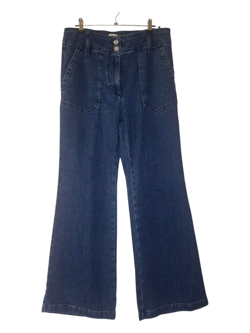 Anthropolpgie Maeve The Naomi High Rise Wide Leg Jeans Size 30 - Picture 2 of 9